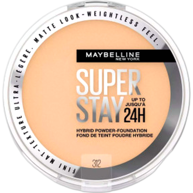 Maybelline Super Stay Matte 24HR Hybrid Pressed Powder Foundation - 312 image