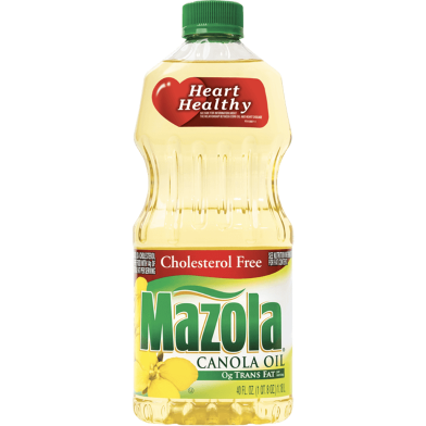 Mazola Heart Healthy C. Free Canola Oil Bottle 2.84 Ltr image