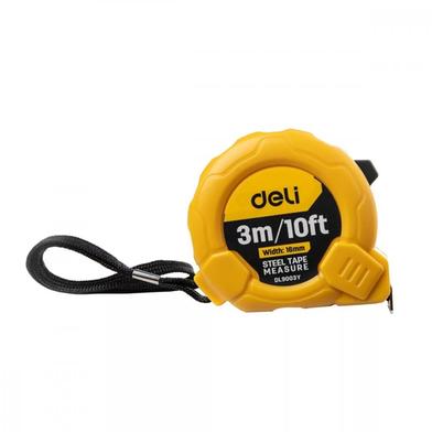 Deli Measuring Tape Yellow 3m -180 image