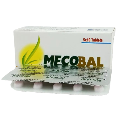 Mecobal 0.5 mg Tablet 10's strip image