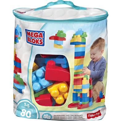 Mega Classic Blocks Big Building Bag 80pcs image