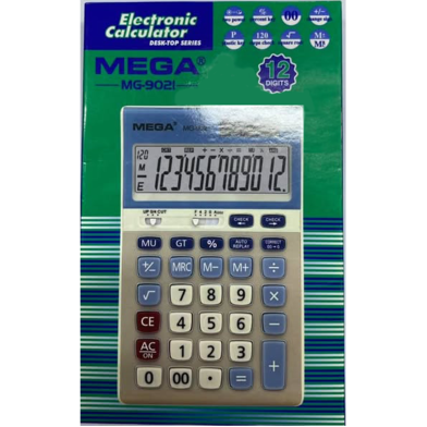 Mega Electronic Calculator 12 Digit image