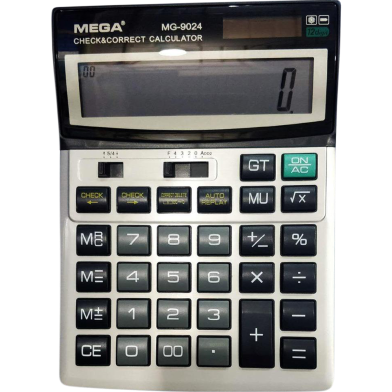 Mega Electronic Calculator 12 Digit image
