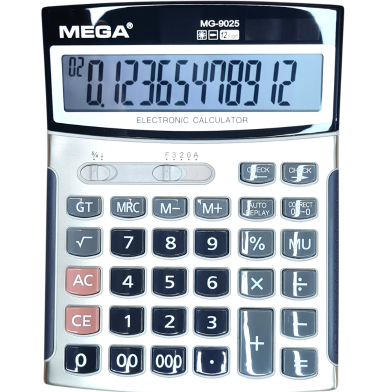 Mega Electronic Calculator 12 Digit image