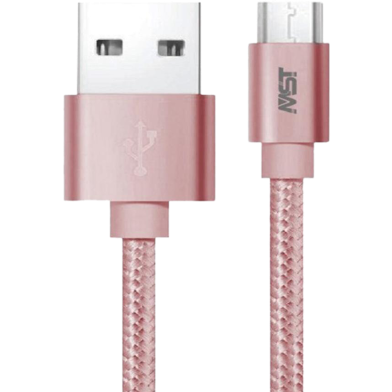 Megastar 2M Micro USB FC-M001-3A Fast Charging Cable-Rose Gold image