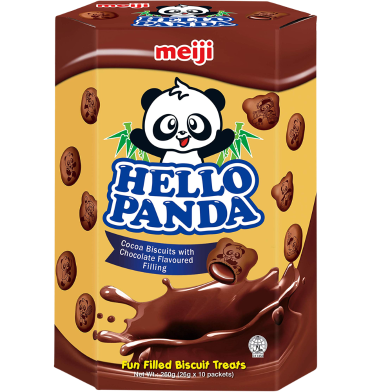 Meiji Hello Panda Chocolate - 260 gm image