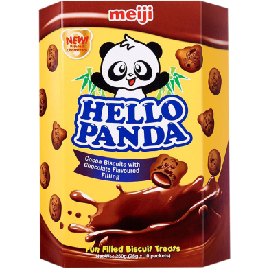 Meiji Hello Panda Double Choco 260gm image