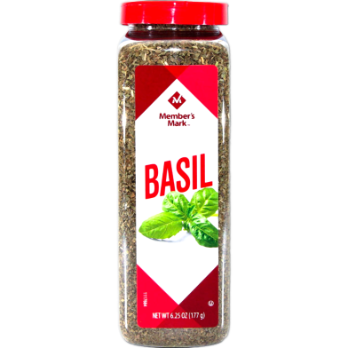 Members Mark Basil Jar 177 gm image