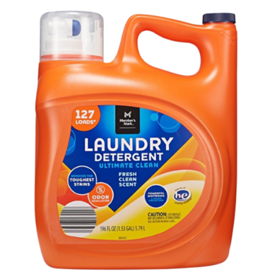 Members Mark Ultimate Clean Laundry Detergent 5.79 Ltr image