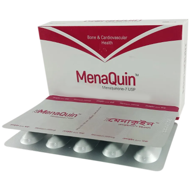 Menaquin 200 Mcg Capsule 10's Strip image