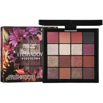 Menow Eyeshadow Palette 16 Colors image