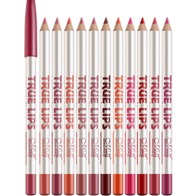 Menow Lip Liner Set Ture Lips - 12 Color image