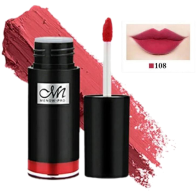 Menow Velvet Lipstick Waterproof Lipgloss - 08 image