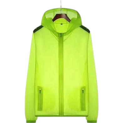 Men's Cycling Jackets Summer Sun Protection Clothing Hooded Breathable Lightweight Anti-UV Coat - Free Size image