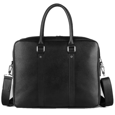 Mens Handmade Business Messenger Bag Laptop Bag Mens Leather Briefcase image