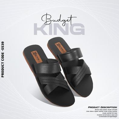 Men’s Leather Sandal SB-S539 | Budget King image