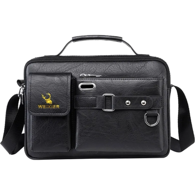 Men’s Pu Leather Shoulder Bag image