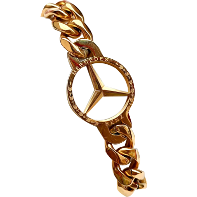 Mercedes-Benz inspired men's bracelet image