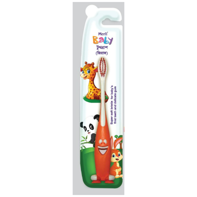Meril Baby Toothbrush (Giraffe) 1 Pcs image