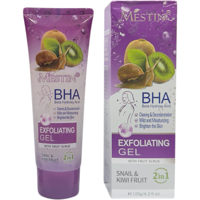 Mestin BHA Exfoliating Cream 2in1 Papaya And Grapes - 120 Gm image