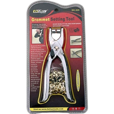 Metal Snap Button Tool Kit With 100 Sets And Pliers For DIY – 1Set image