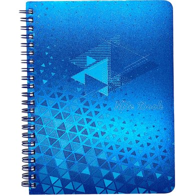 Metallic Crown Notebook Blue image