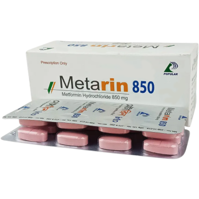 Metarin 850mg Tablet 10's Strip image