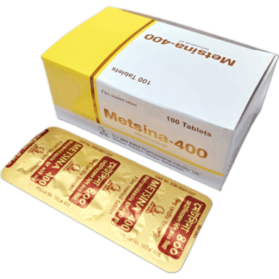Metsina 400 Mg Tablet 10's Strip image