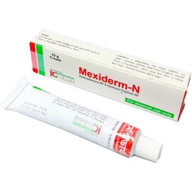 Mexiderm-N 0.1 Percent, 0.5 Percent Cream 5 gm Tube image