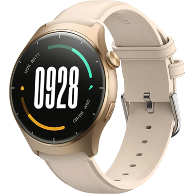 Mibro Lite 3 AMOLED 1.3 inch BT Calling Smart Watch- Gold image