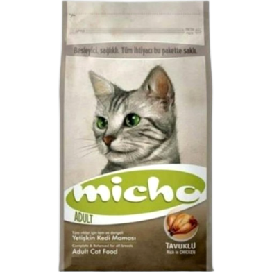 Micho Adult Dry Cat Food - Rich In Chicken 1.5kg For All Breeds Cats image
