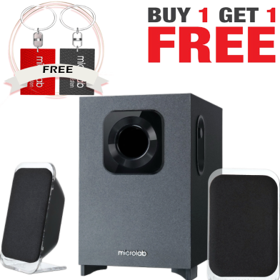 Microlab M113BT 2.1 Multimedia Speaker (Buy 1 Get 1 Couple Ring) FREE image