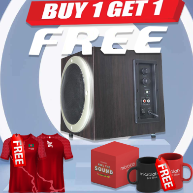 Microlab TMN1 2:1 Subwoofer System TMN-Series Speaker (Buy 1 Get 1 Couple Mug / Couple Jersey) FREE image