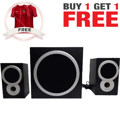 Microlab TMN8BT 2.1 Multimedia TMN-Series Speaker (Buy 1 Get 1 Couple Jersey) FREE image