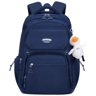 Middle School, High School, And College Students' Schoolbags Stain-resistant Backpacks (Royel Blue) image