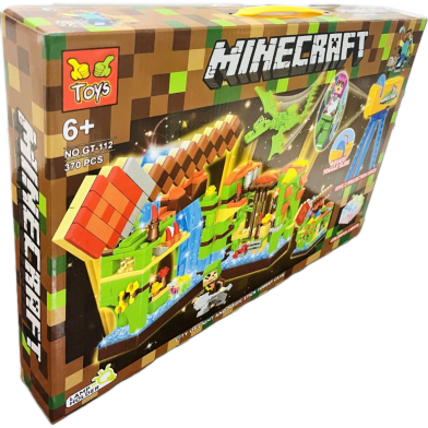 Minecraft Gt 112 Building Blocks Toys Compatible 370Pcs image