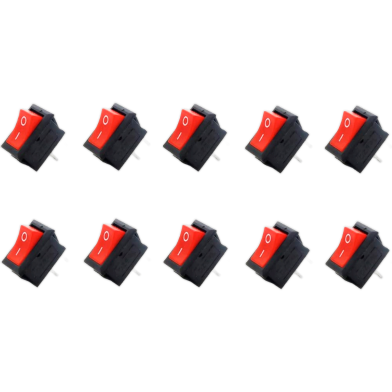 Mini 2 Pin SPST On Off Switch For PCB Project 10Pcs image