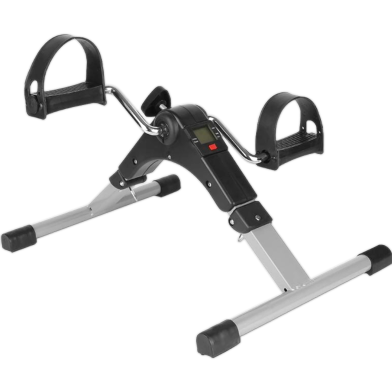 Mini Exercise Cycle-Portable Folding Arm and Leg Pedal Exerciser with Digital LCD Display for Home image