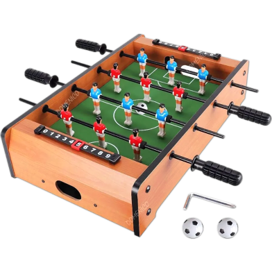 Mini Football Table For Kids Table Top Wooden Hockey Game Tabletop Soccer Desktop Family Game image