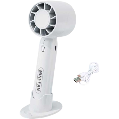 Mini Handheld Fan Rechargeable electric Fans USB Strong image