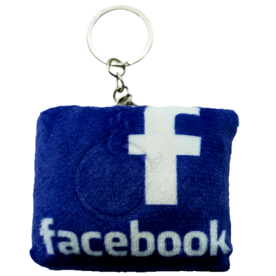 Mini Key ring, Extra Cute, Extra Soft, Adorable, Best For Gift, Hanging On Bag /Purse/Bike (key_ring_2.5inch_fb) Facebook image