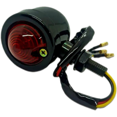 Mini LED FOG Light Bike Driving Flash Light For Motorcycle / Bike / Car (Backlight_mini_red_1) image