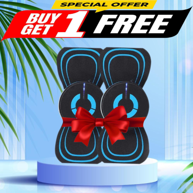 Mini Massager Rechargeable Shoulder and Neck Massager for Muscle Pain Relief Neck Massager Muscle Massage Machine ( Buy 1 Get 1 FREE ) image