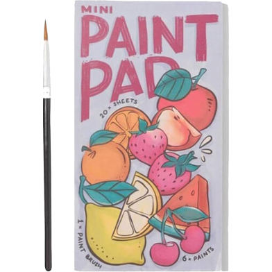 Mini Paint Pad,Mini Watercolour Paint Pad,Portable Pocket Watercolour Painting Book image