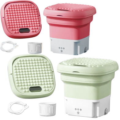 Mini Portable Folding Washing Machine image