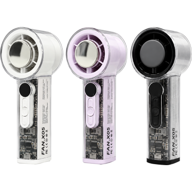 Mini Portable Rechargeable Ice Cooling Hand Fan image