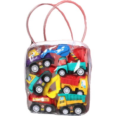 Mini Pullback Car Toy Set for Kids 6Pcs image