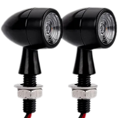 Mini Super Universal Bright Indicator LED Running Light For All Type Of Motorcycle 1 Pair image