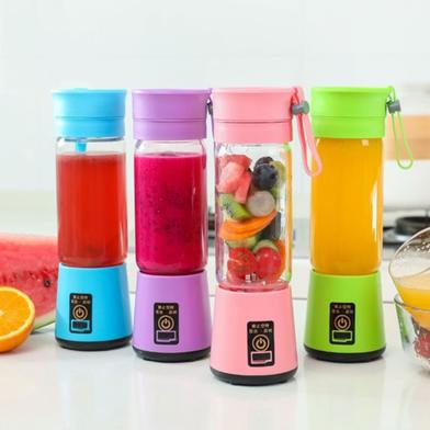 Mini USB Rechargeable Portable Electric Fruit Juicer - Smoothie Maker - Blender Machine Slide 4
