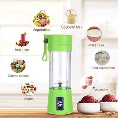 Mini USB Rechargeable Portable Electric Fruit Juicer - Smoothie Maker - Blender Machine image